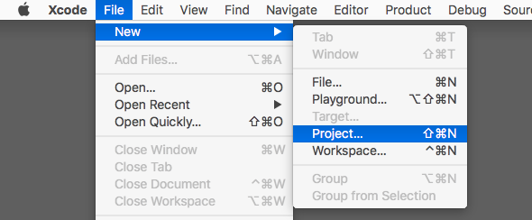 Navigate to project